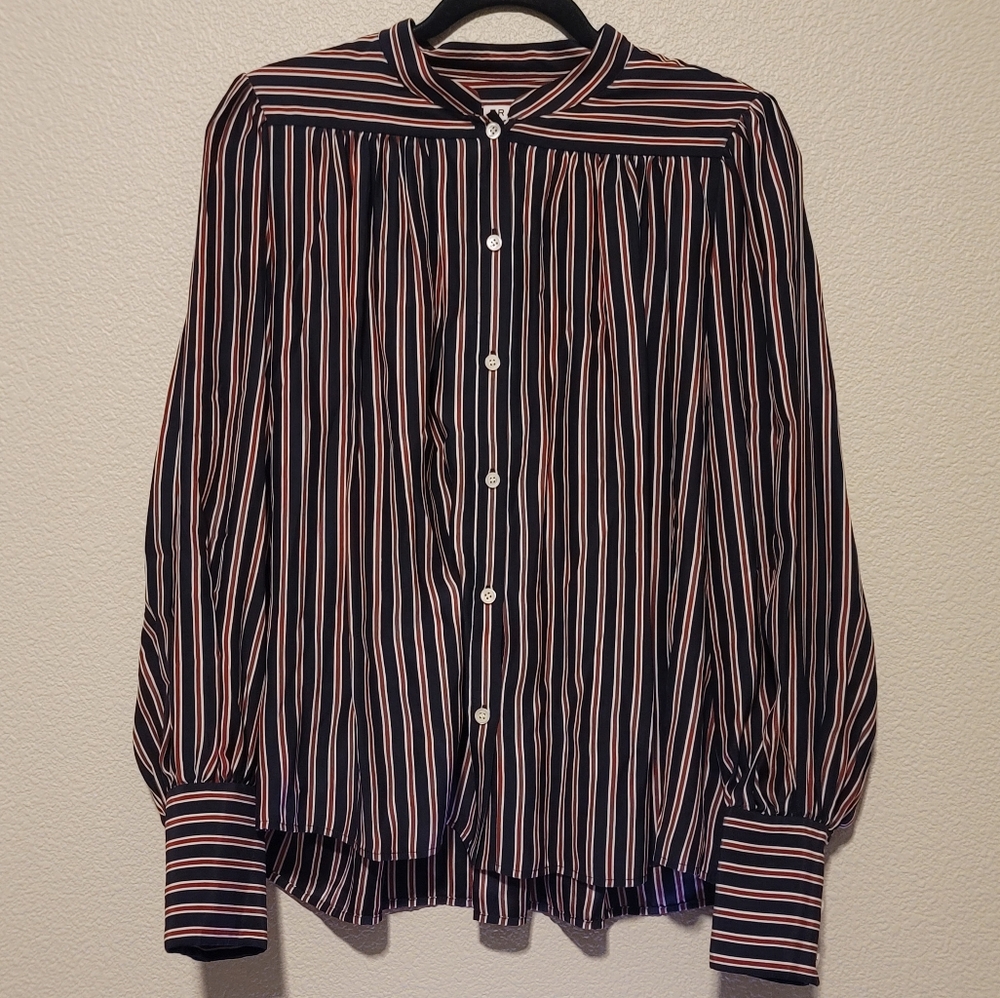 Frame Silk Blouse